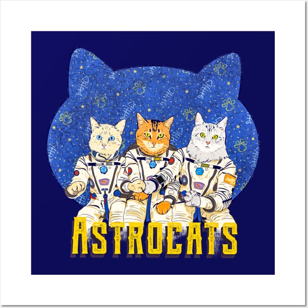 Astrocats Wall Art by Mimie20